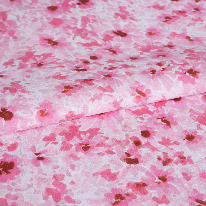 Vải in hoa sương mù lộn xộn 75D / 18T