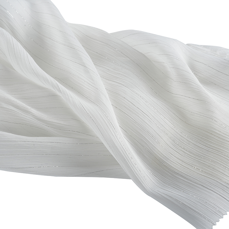 Bánh crepe voan lụa bạc 75D