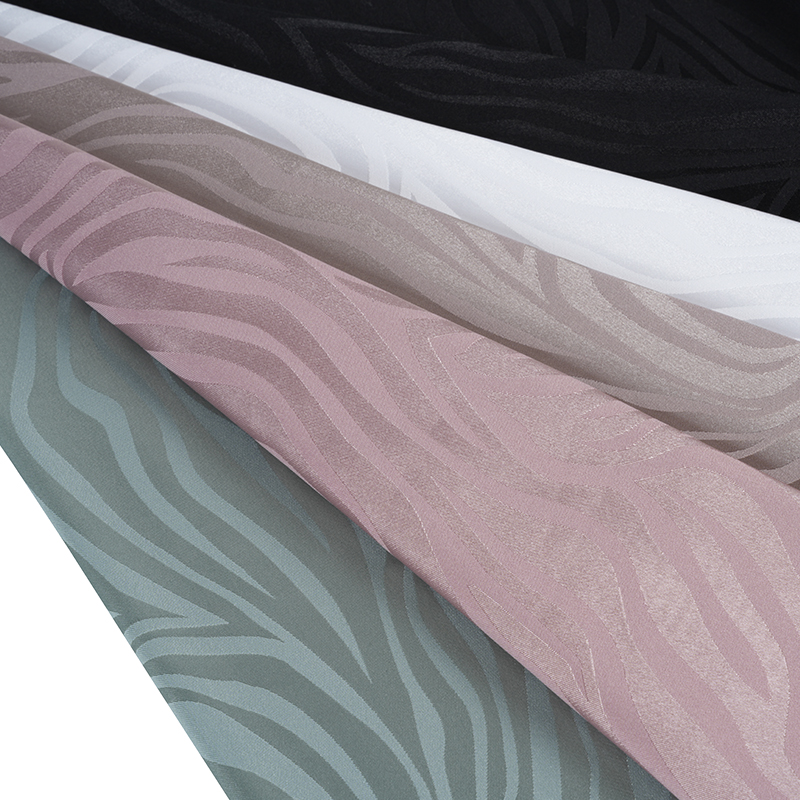 Jacquard Satin ngựa vằn co giãn 75D * 150D + 40D