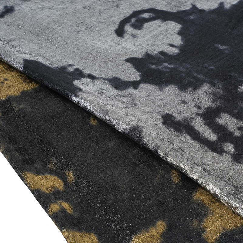 2026 Velvet Satin Hot Stamping (Dập nóng bạc) Plus Wash