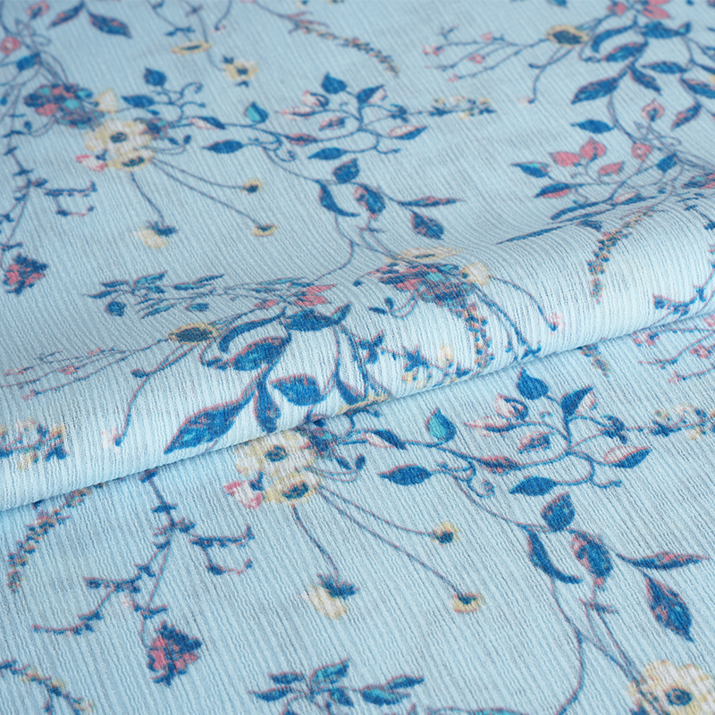 50 * 68 Vỏ lụa tổng hợp Vải hình mờ hoa dâm bụt