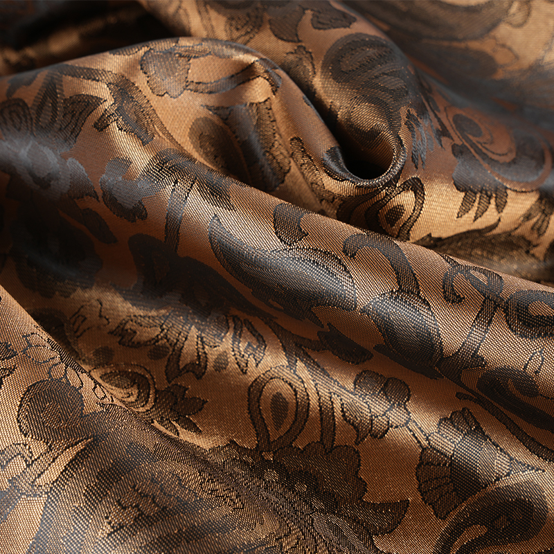 Polyester Sò Hoa Lute Jacquard