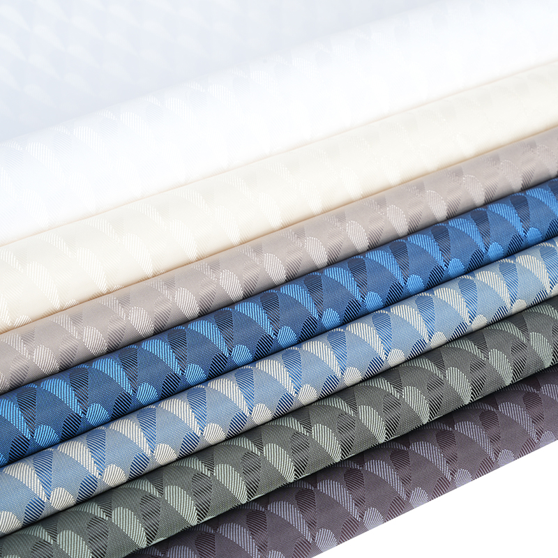 Nhuộm Jacquard hai màu đối xứng Polyester Cationic