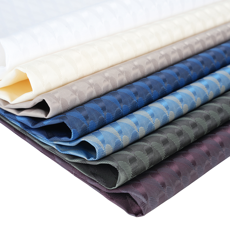 Nhuộm Jacquard hai màu đối xứng Polyester Cationic