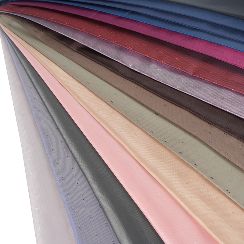 Dây tóc trắng Polyester sóng mũi tên sọc Jacquard