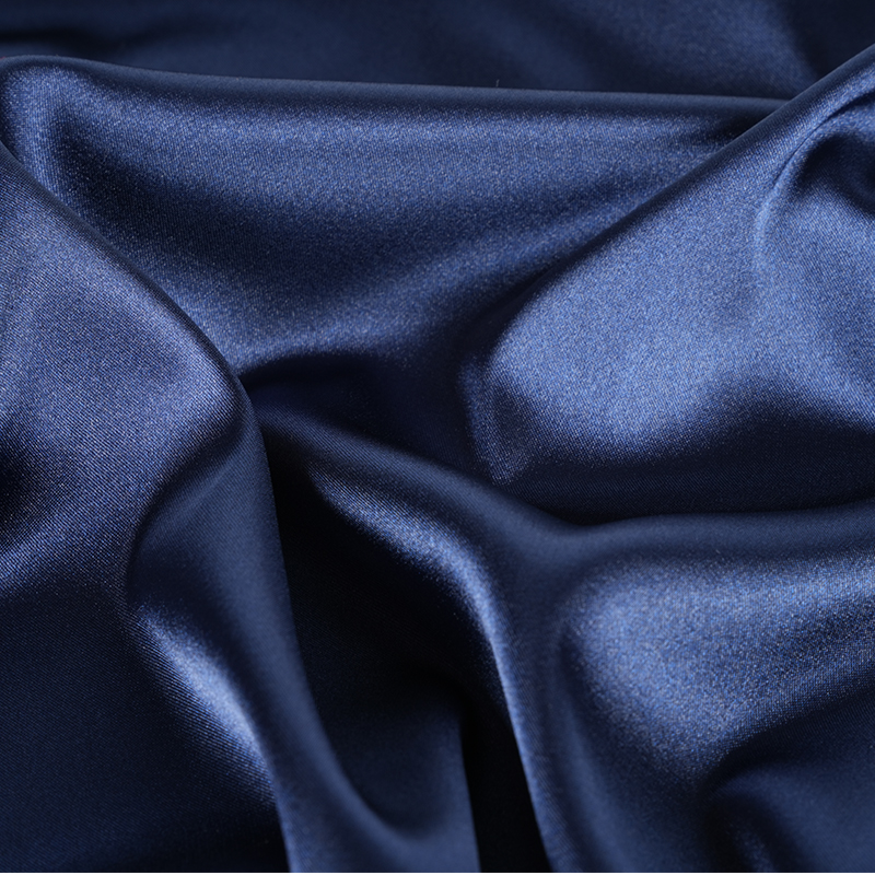 Vải nhuộm Satin co giãn xoắn 50D * 50D