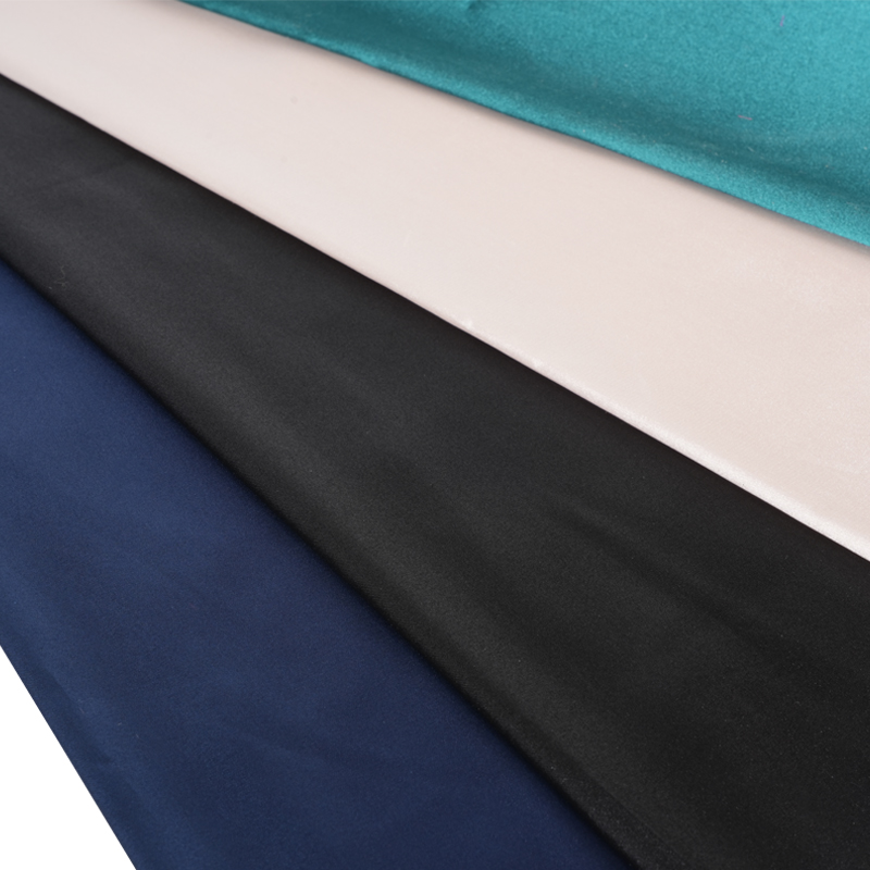 Vải nhuộm Satin co giãn xoắn 50D * 50D