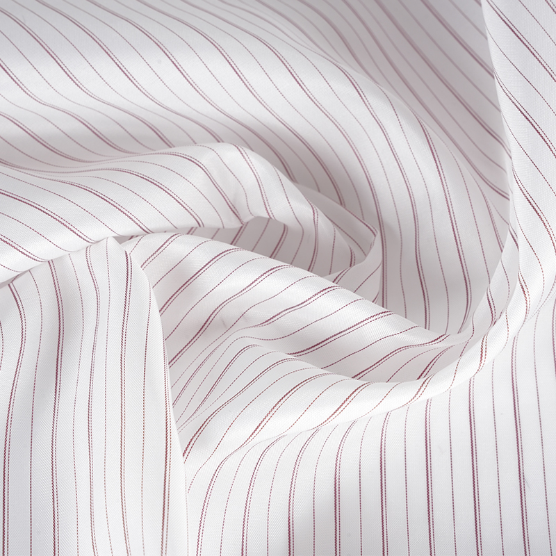 Vải lót tay áo sọc co giãn 100% Polyester