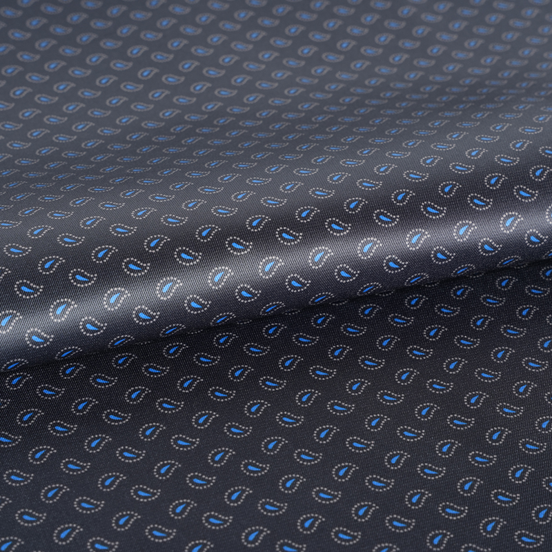 Vải lụa Schmidt in hạt điều nhỏ